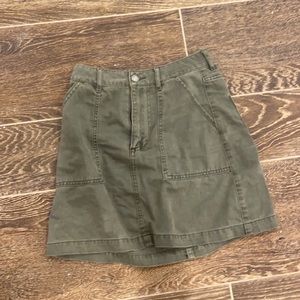 Army Green Skirt